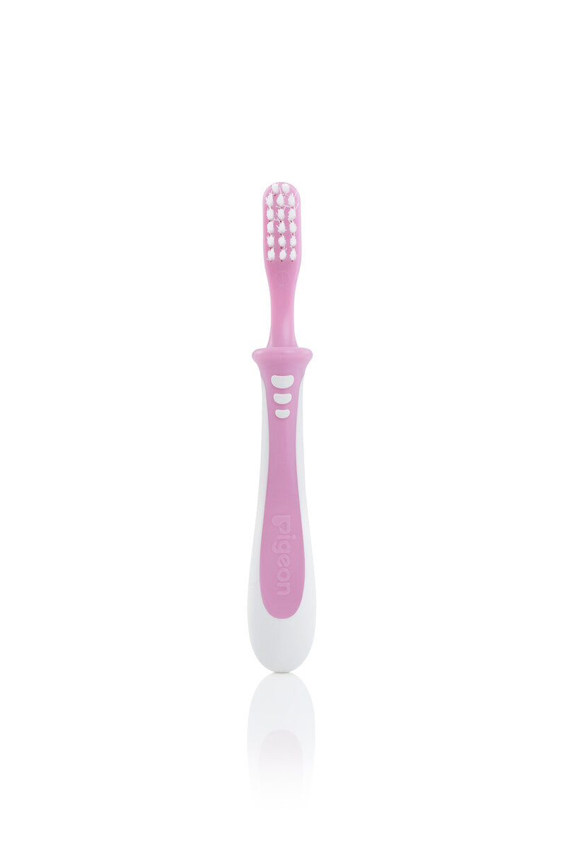 Pigeon Training Toothbrush Lesson 3 - Light Pink