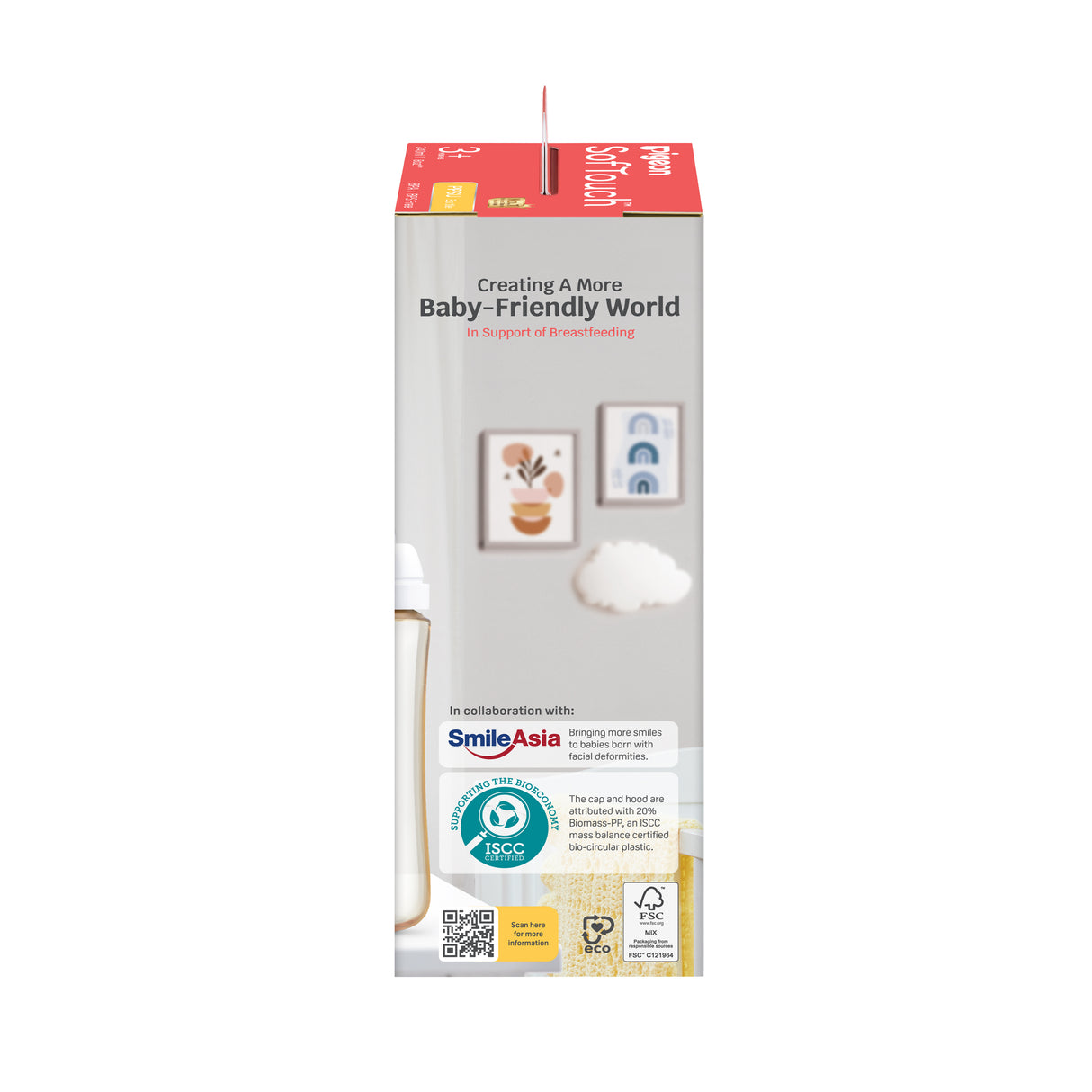 SofTouch™ Wide Neck Bottle PPSU 240ml