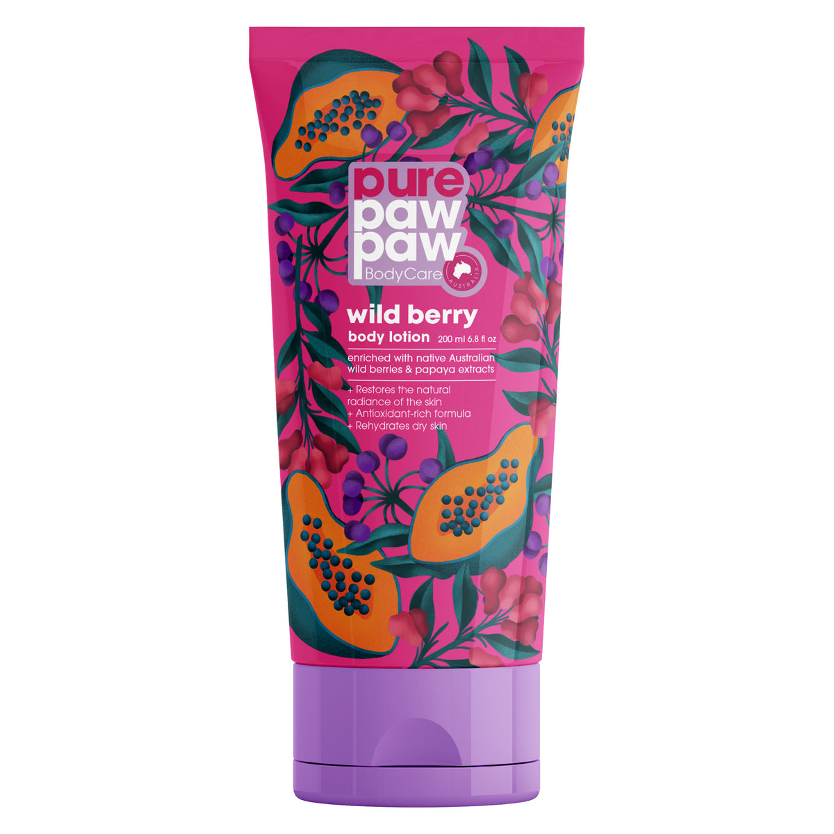 Pure Paw Paw Body Care - Wild Berry Lotion 200ml