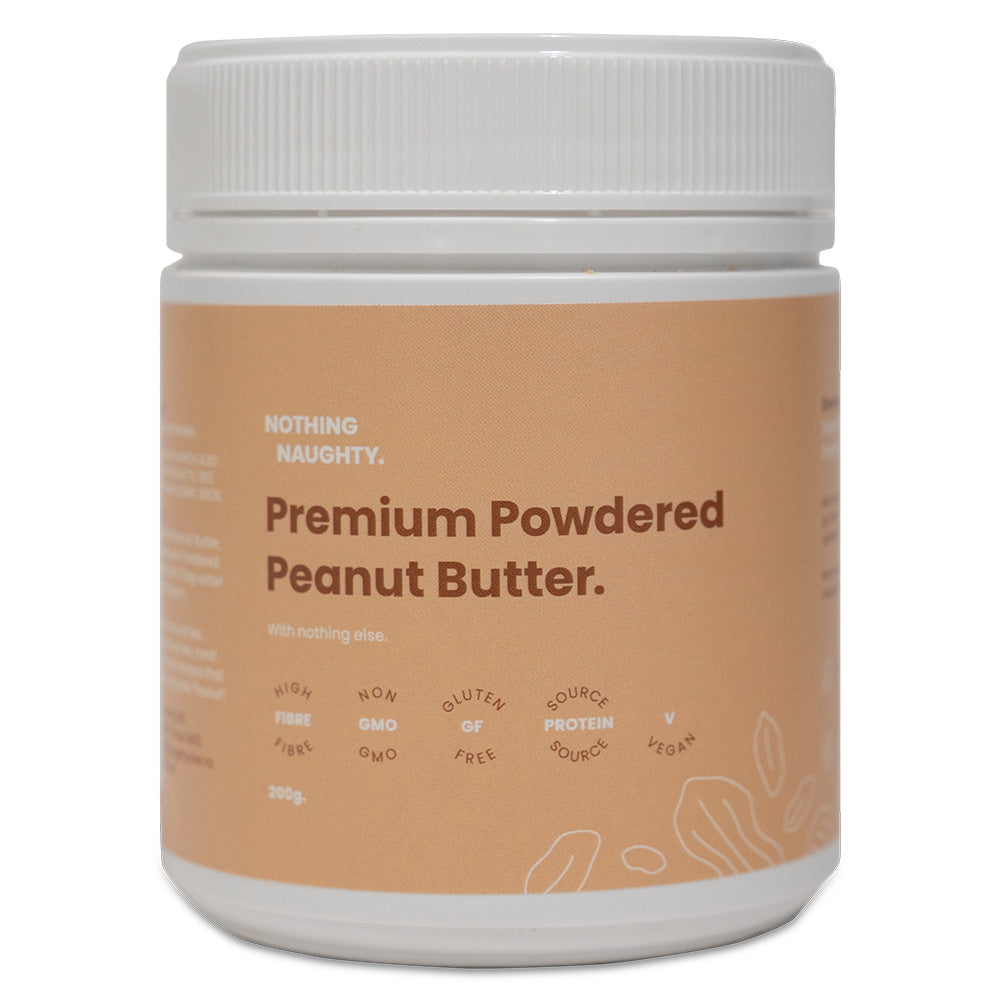 Nothing Naughty Peanut Butter Powder 200g