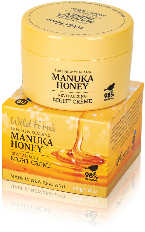 Wild Ferns Manuka Honey Revitalising Night Creme 100g