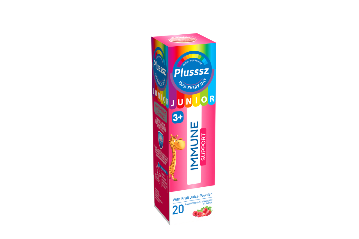 PLUSSSZ Immunity Junior Effervescent Tabs 20pk