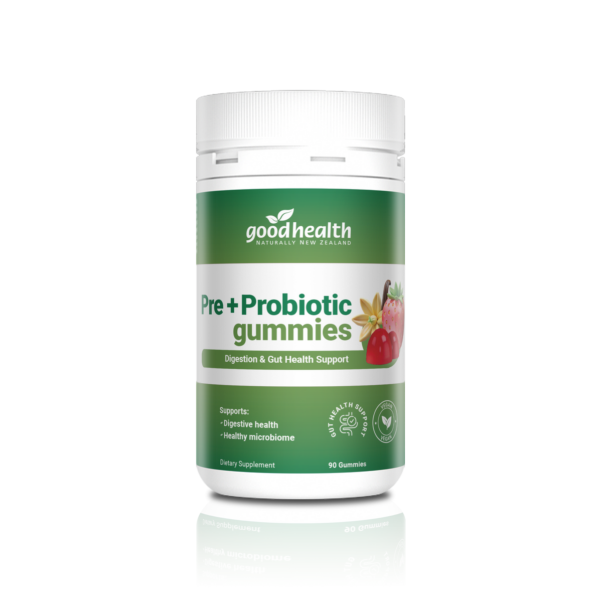 Good Health Pre + Probiotic gummies 90s