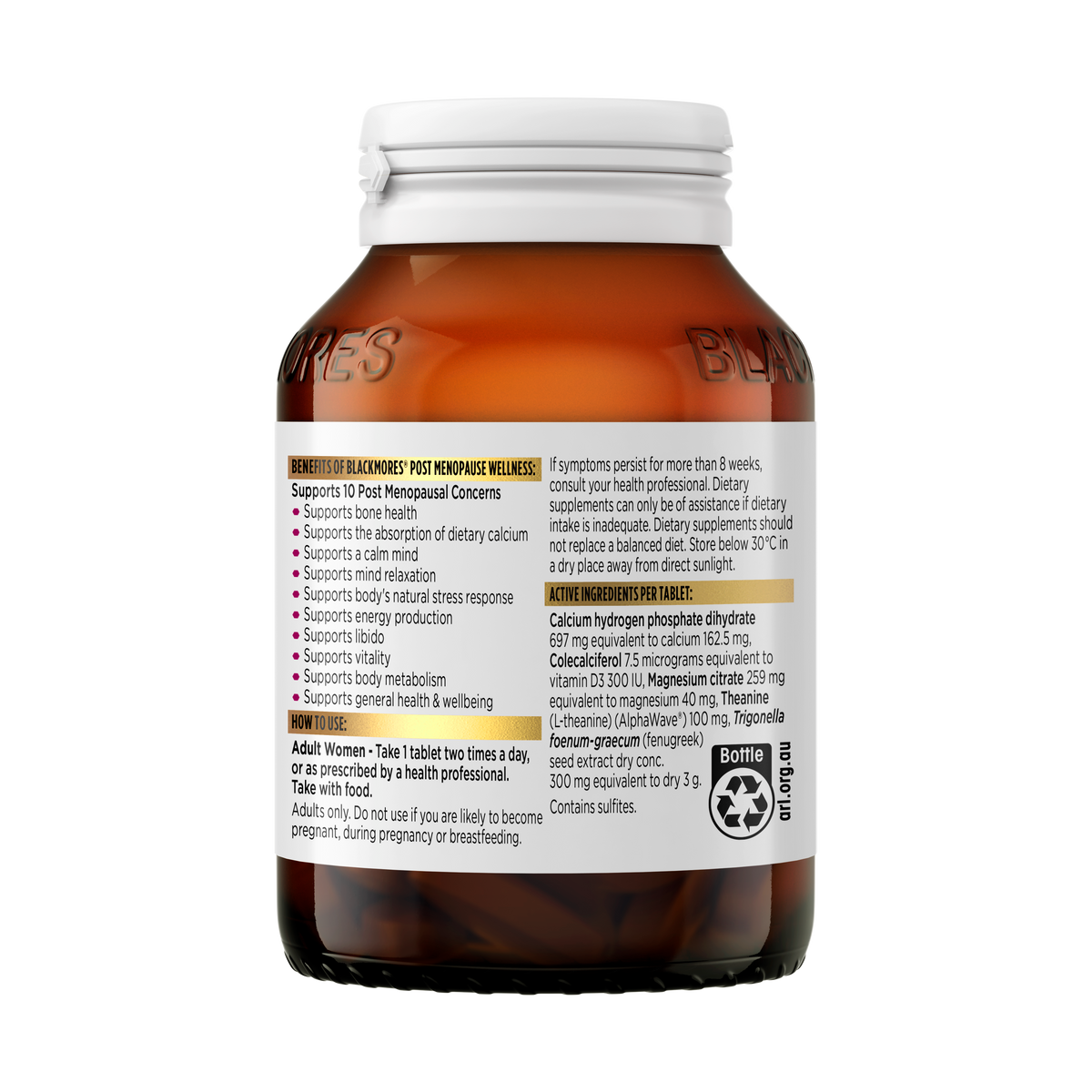 Blackmores Post Menopause Wellness