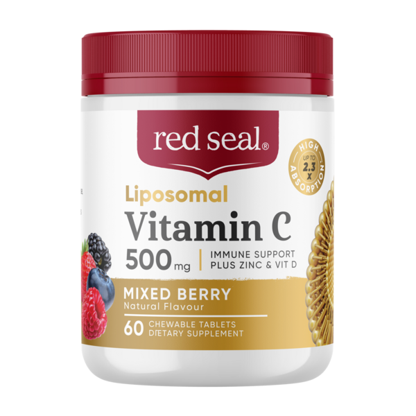 High Absorption Liposomal Vitamin C 500mg Mixed Berry