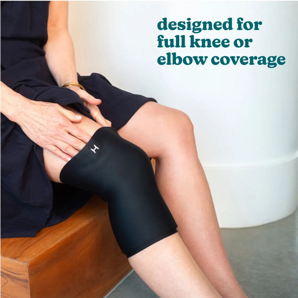 Homedics Hot & Cold Relief Reusable Gel Sleeve For Knee
