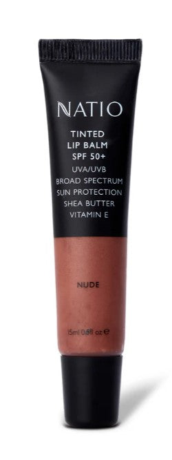 Natio Tinted Lip Balm SPF 50+ Nude