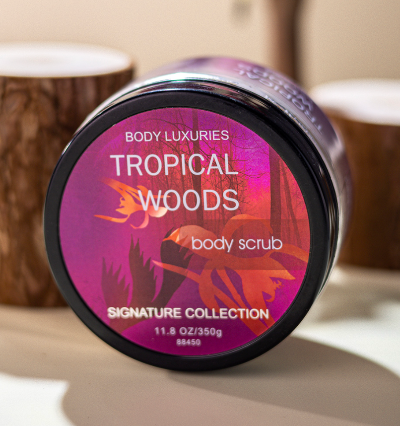 Dear Body Tropical Wood Body Scrub 350g