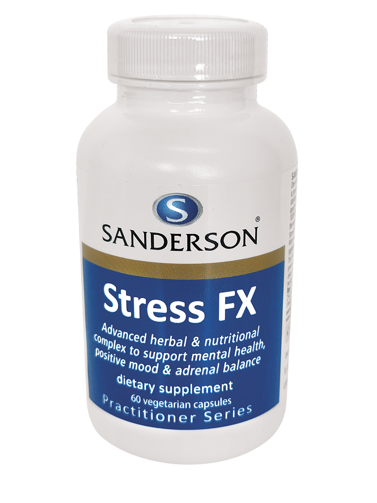 Sanderson Stress FX 60 Capsules
