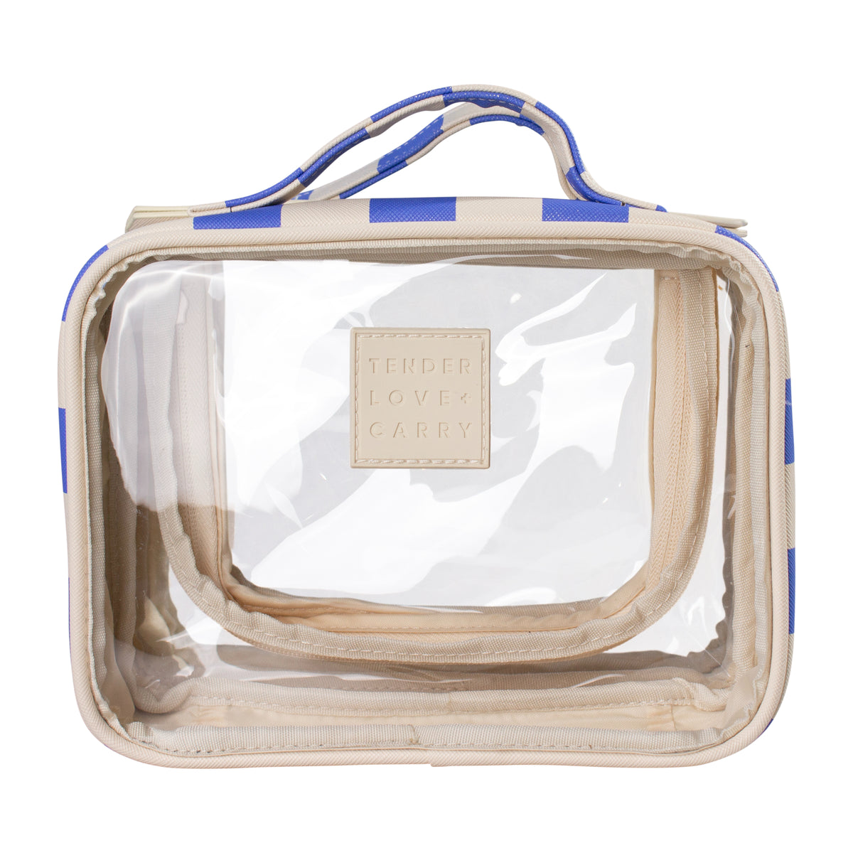 Thick Stripe - Mini Clear Washbag