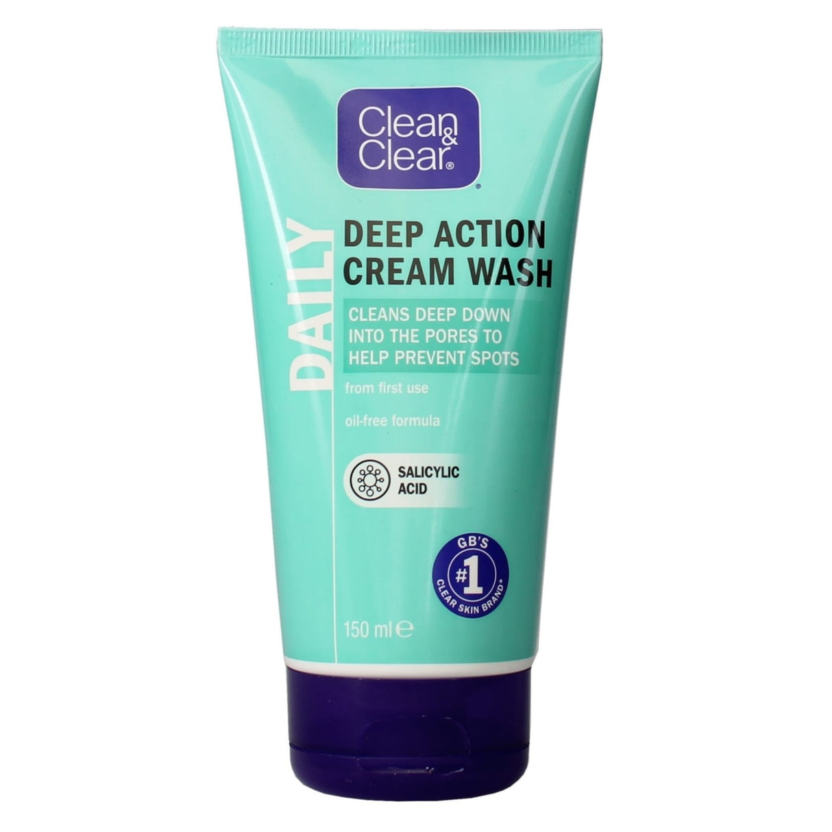 Clean & Clear Deep Action Cream Wash 150ml