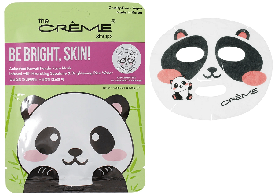 The Creme Shop Face Mask Panda Be Bright Skin!