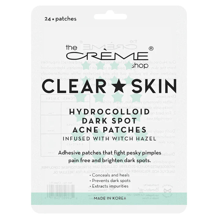 The Creme Shop Acne Patch Clear Skin Hydrocolloid 24s