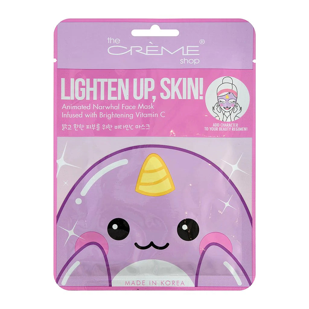 The Creme Shop Face Mask Lighten Up Narwhal 25g