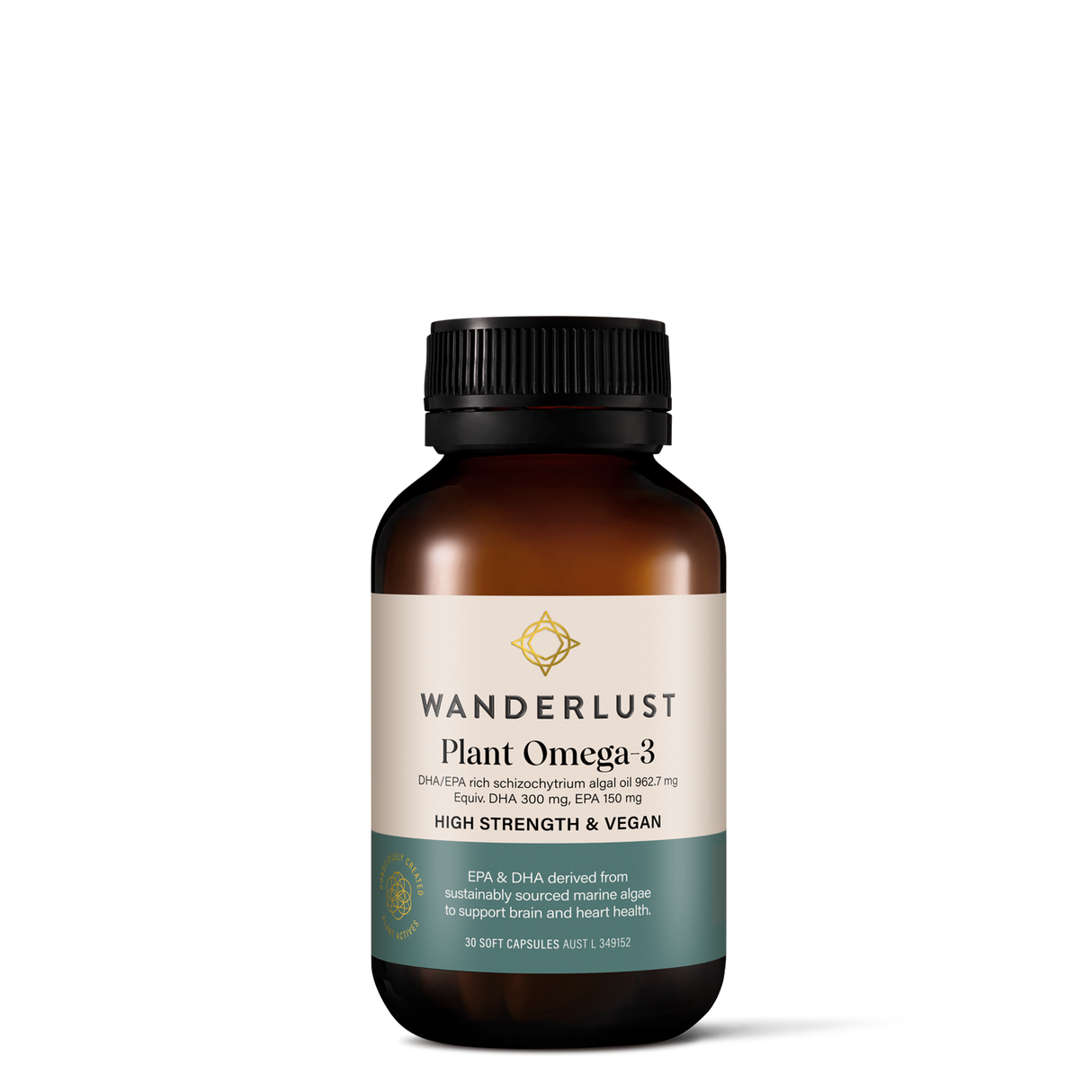 Wanderlust Plant Omega-3 Capsules 30s