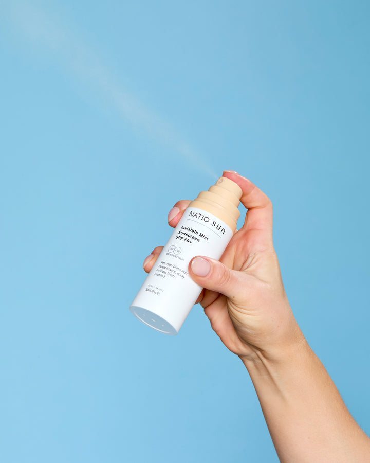 Natio Invisible Mist Sunscreen SPF 50+ 75ml