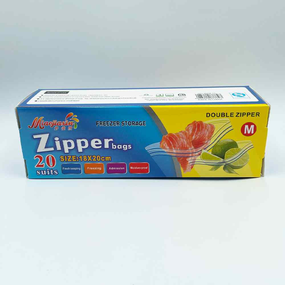 BC Everyday Zip Lock Bags Medium 20s