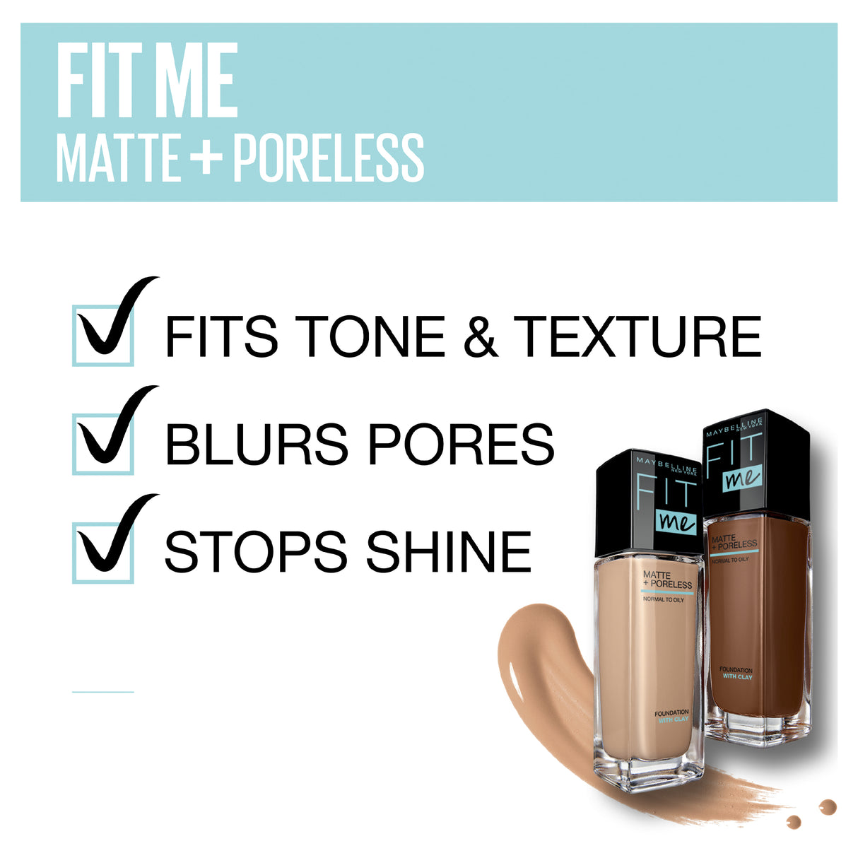 Maybelline Fit Me Matte & Poreless Mattifying Liquid Foundation - Sun Beige 310