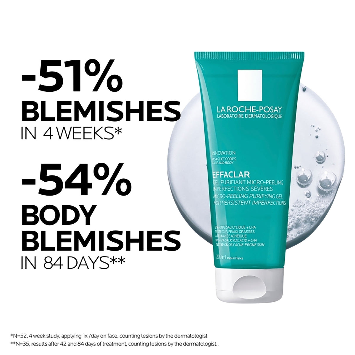 La Roche Posay Effaclar Micro Peeling Gel 200ml
