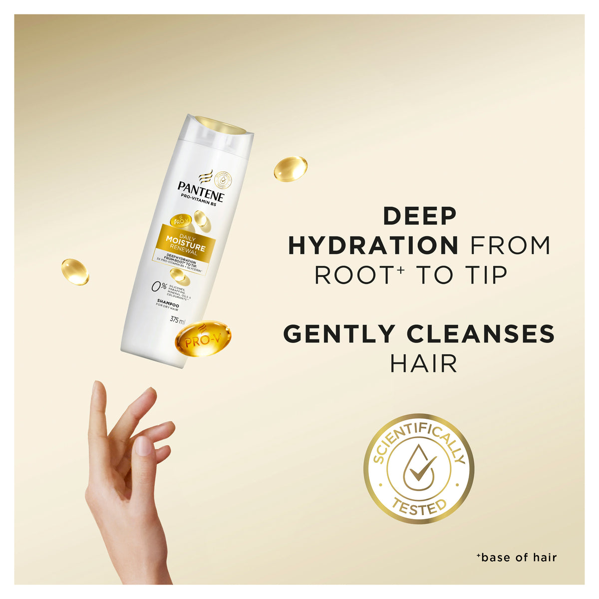 PANTENE Smooth & Sleek Shampoo 375ml