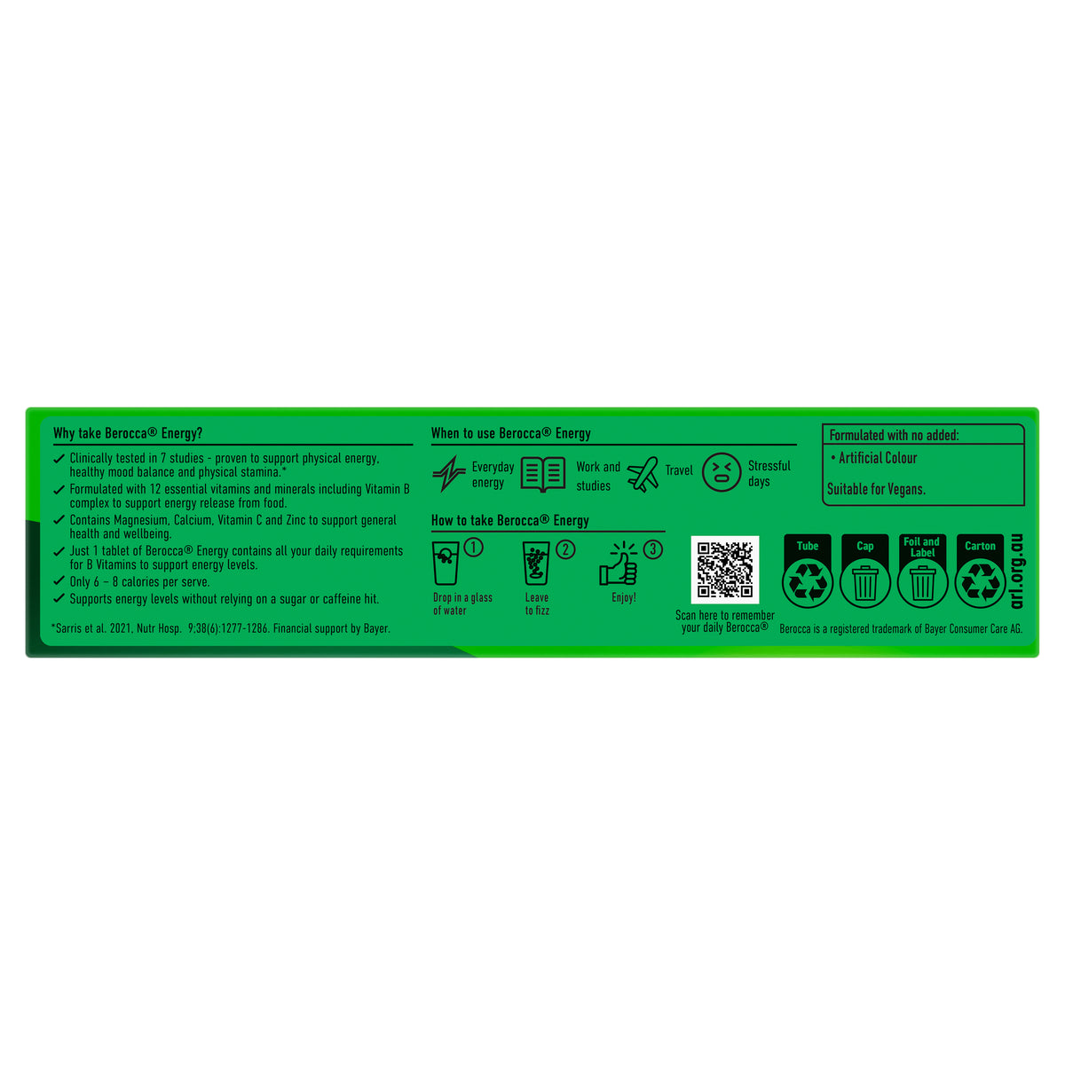Berocca Energy Orange 45 Tablets