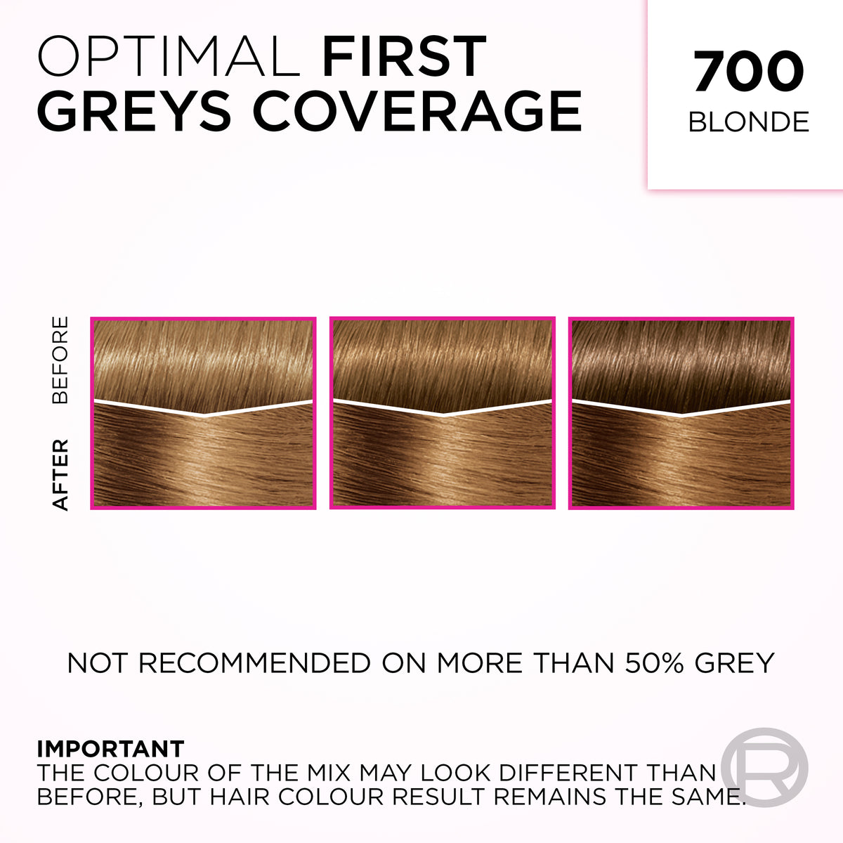 L'Oréal Paris Casting Crème Gloss Semi-Permanent Hair Colour - 700 Dark Blonde (Ammonia Free)