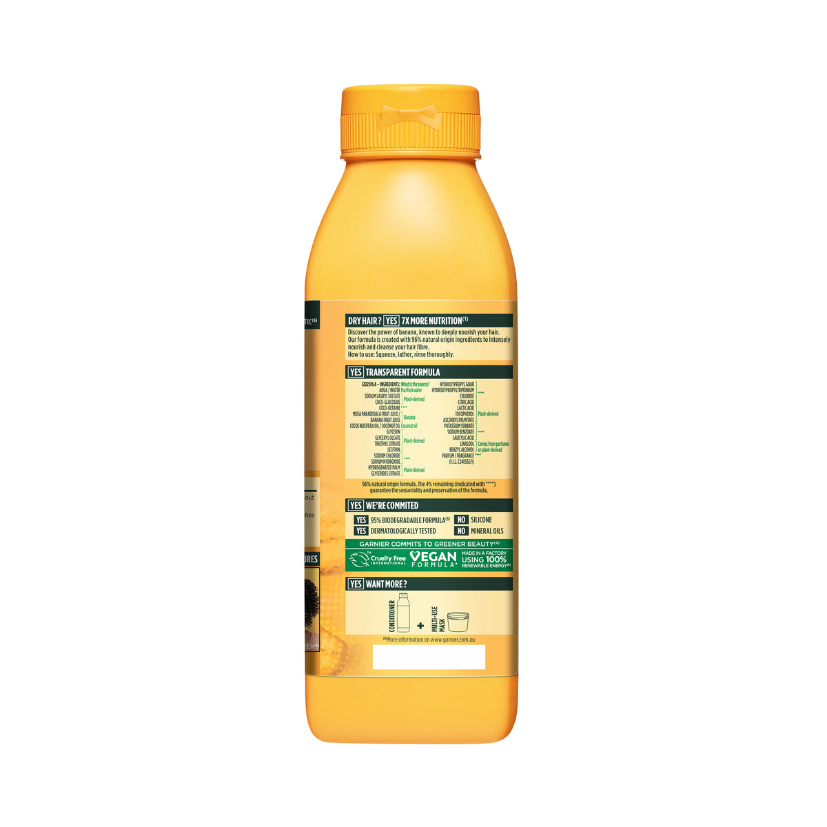 Garnier Fructis Hair Food Banana Shampoo 350ml