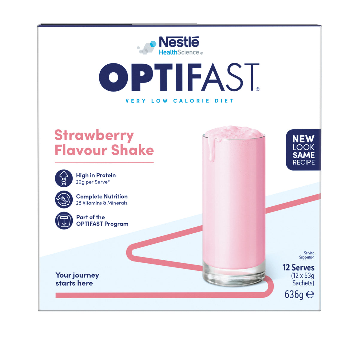 OPTIFAST VLCD Shake Strawberry 12x53g