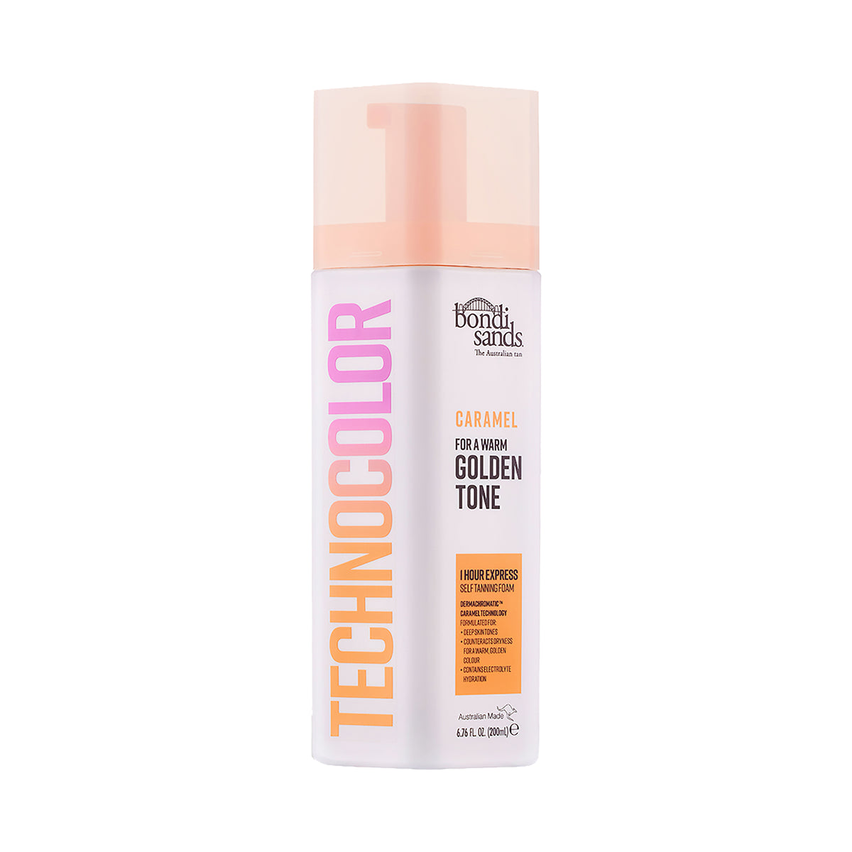 BONDI Sands Technocolor Caramel Express Self Tanning Foam 200ml