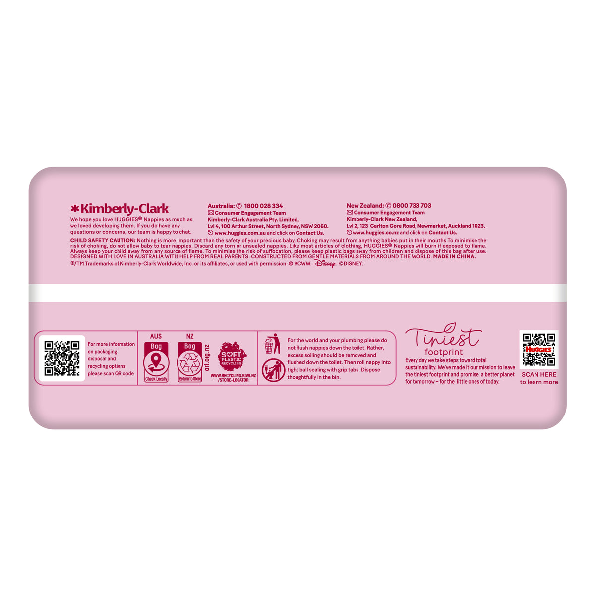 Huggies Ultra Dry Nappies Girl Size 3 (6-11kg) 22 Pack