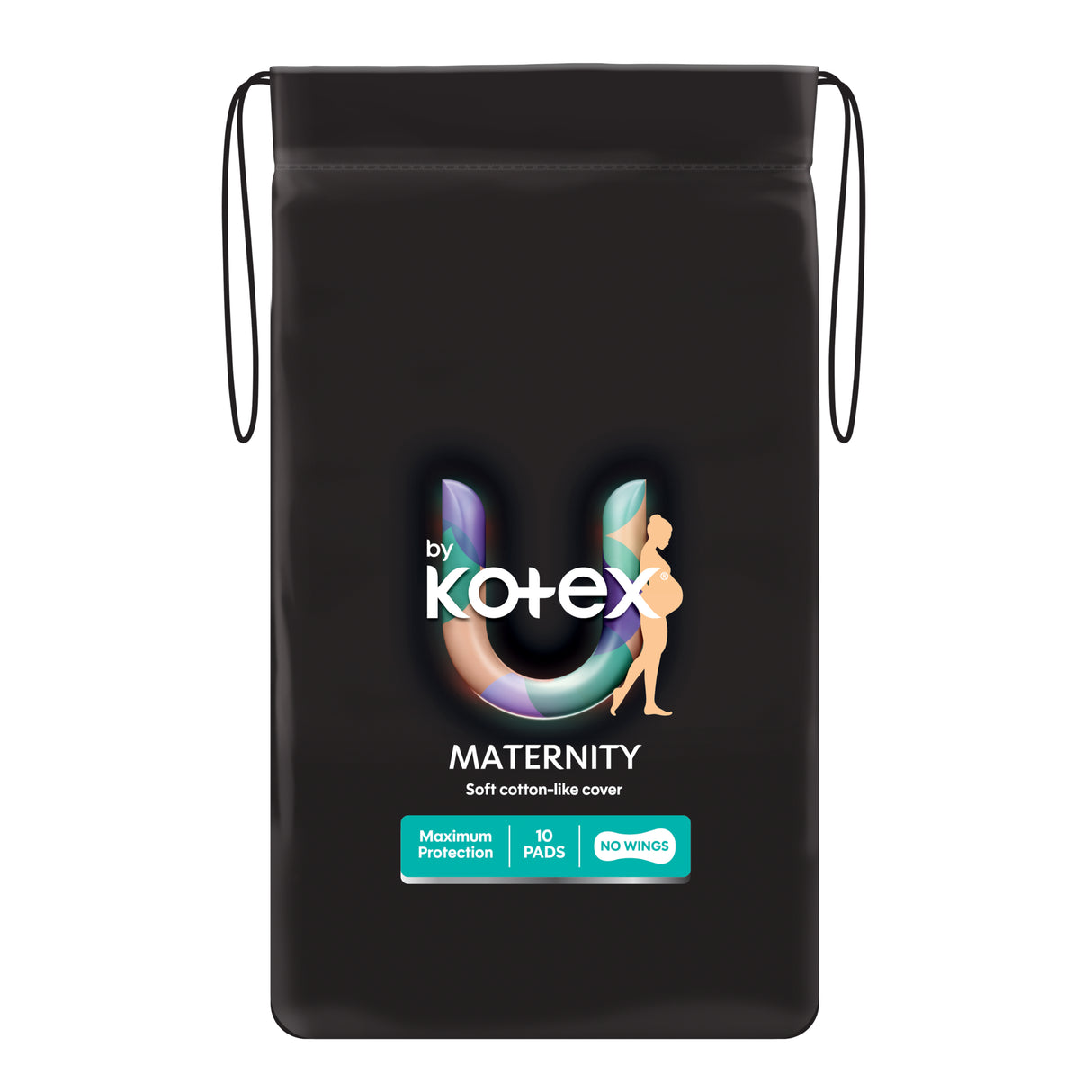 U by Kotex Maternity Pads no Wings 10 Pack