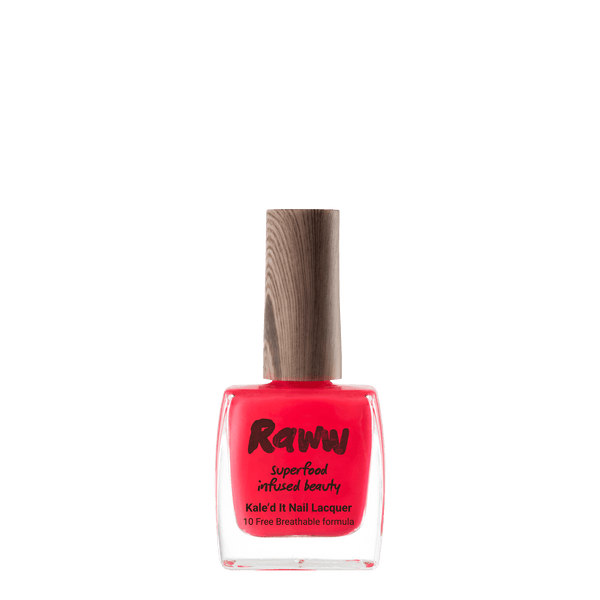 RAWW Kale'd It Nail Lacquer Strawberry Bang