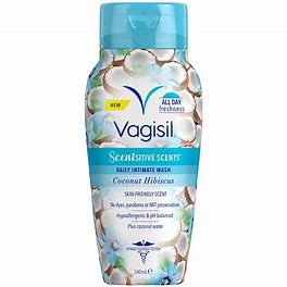 VAGISIL Intimate Wash Scentsative Scents Coconut Hibiscus 240ml