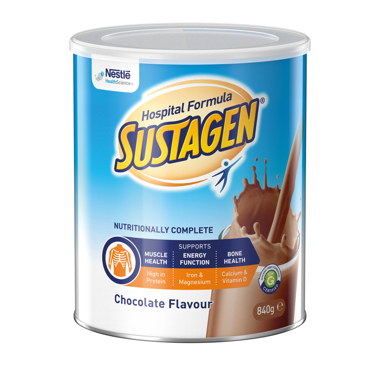 SUSTAGEN® Hospital Formula Chocolate 840g
