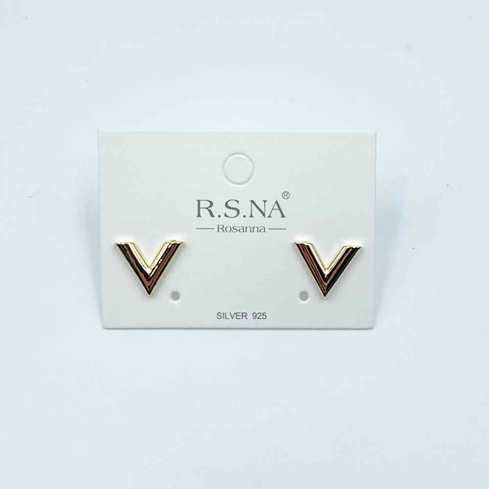 Rosanna Earrings V Gold