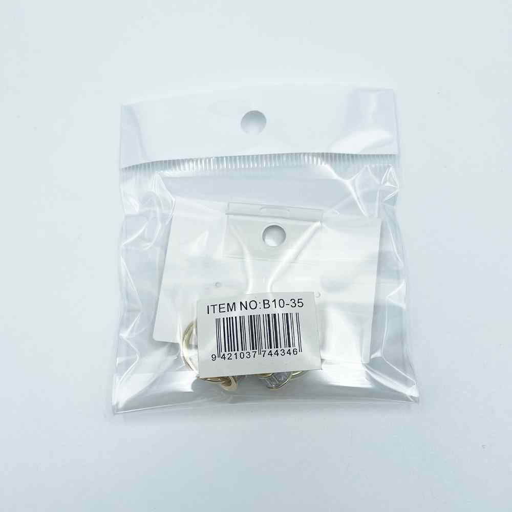 Rosanna Earrings Double Circle Gold
