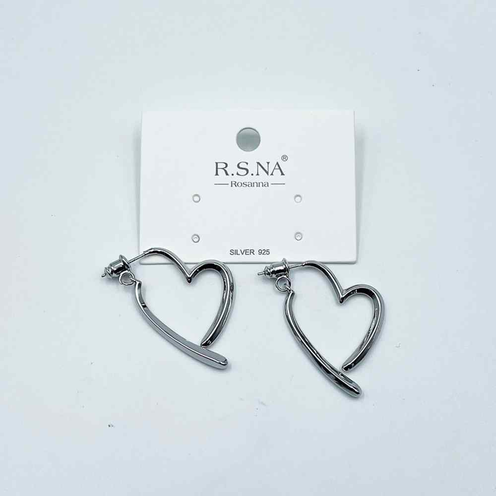 Rosanna Earrings Fashion Drop Silver