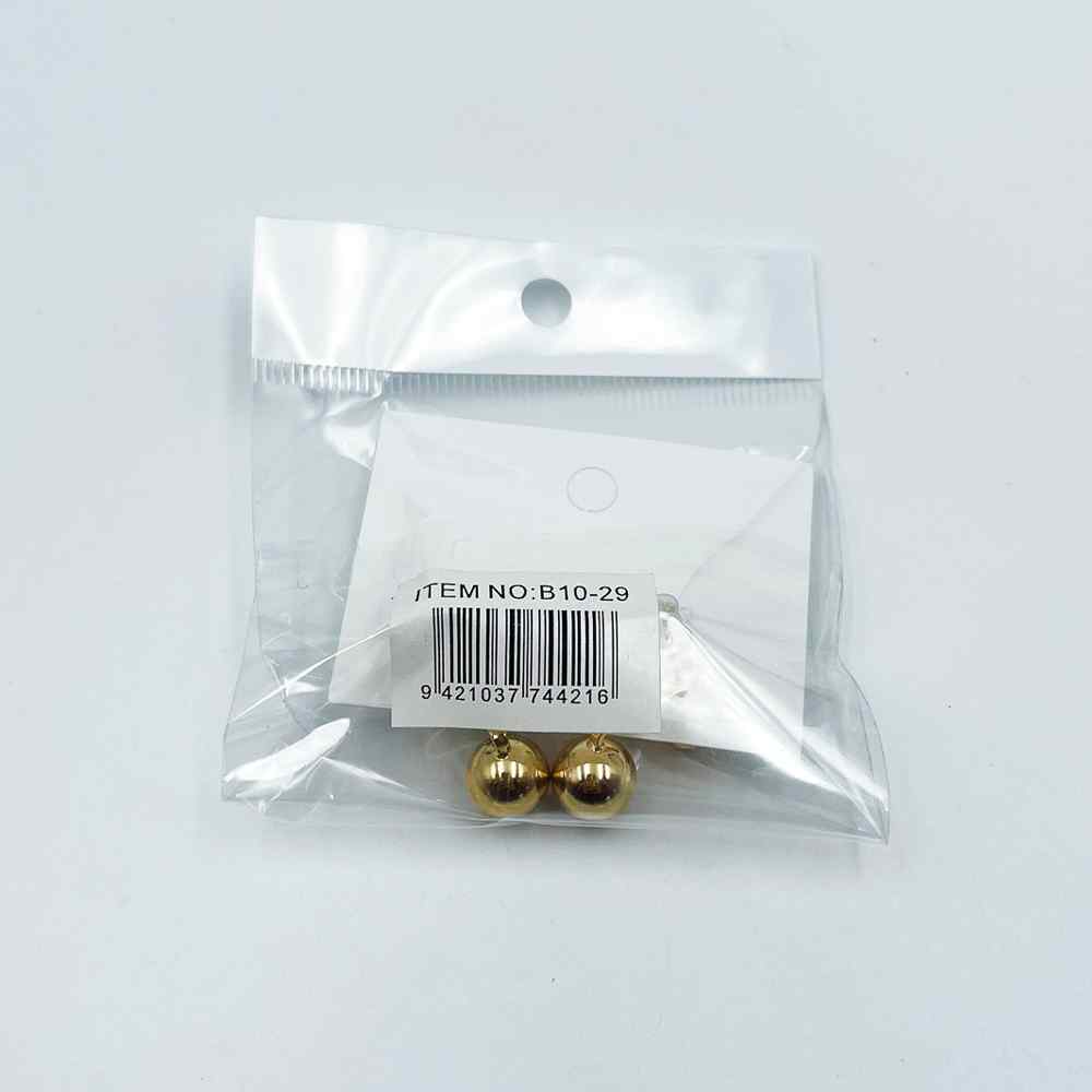 Rosanna Earrings Drop Sphere Gold