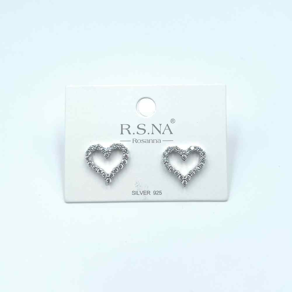 Rosanna Earring Diamonds & Hearts