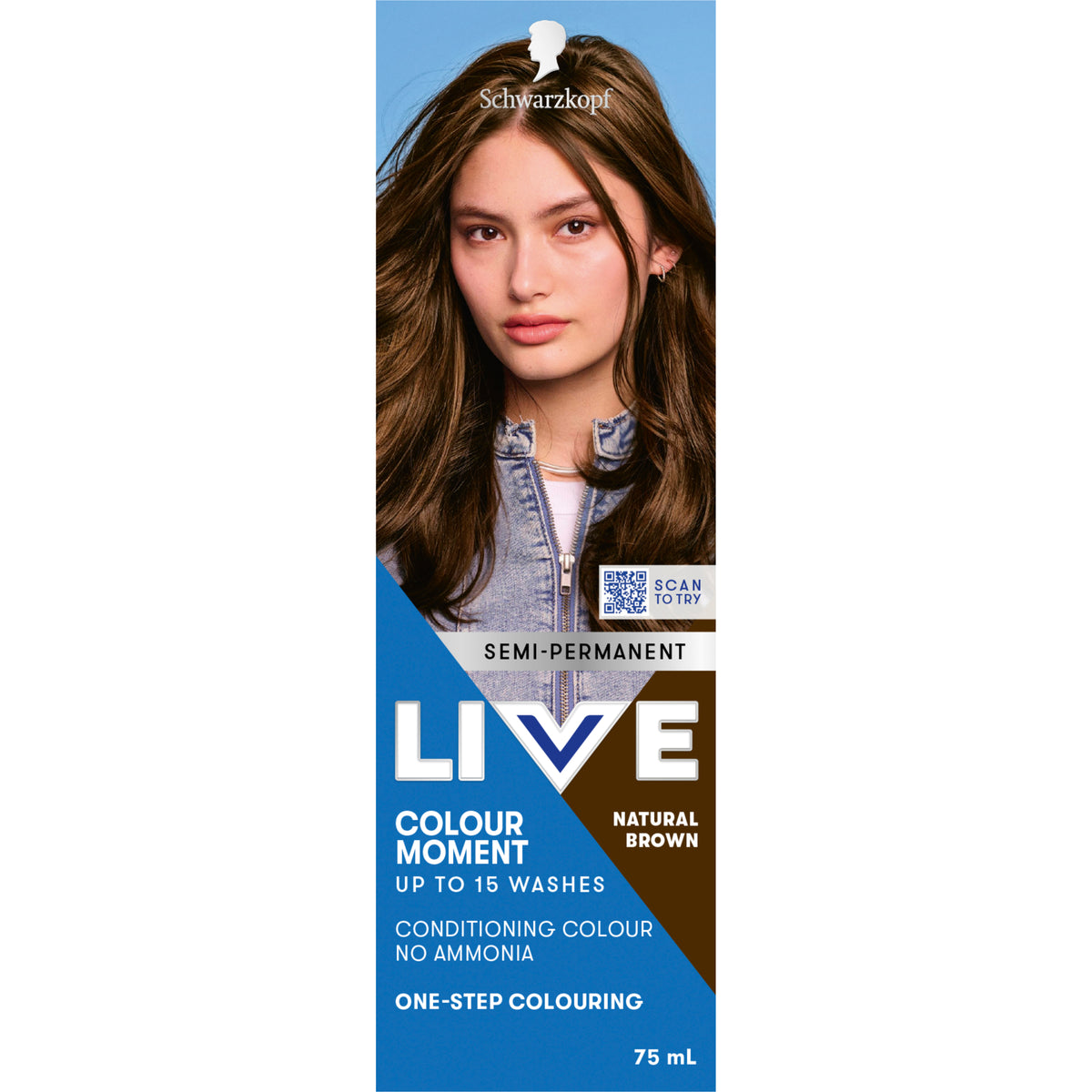 Schwarzkopf Live Color Baseline Natural Brown
