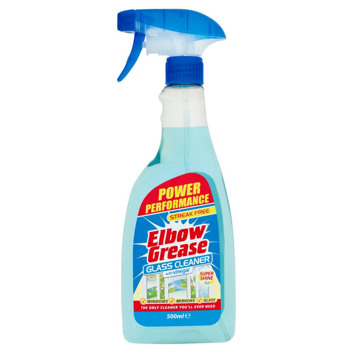 ELBOW GREASE GLASS Cleaner 500ml