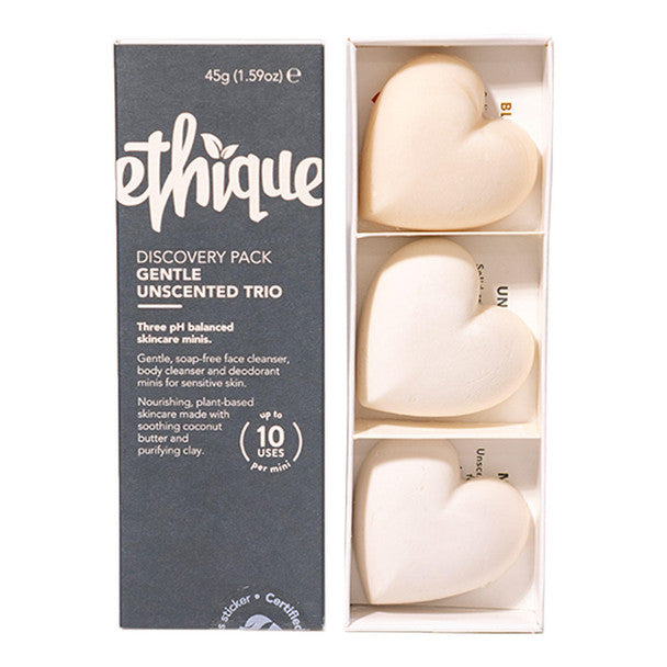 ETHIQUE Gentle Unscented Trio Discovery Pack 45g