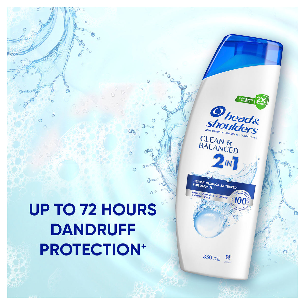 Head & Shoulders Clean & Balanced 2in1 350ml