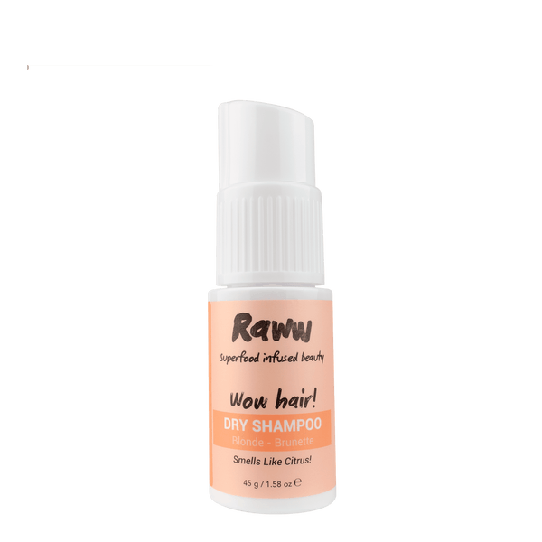 Raww Wow Hair Dry Shampoo Citrus 45g