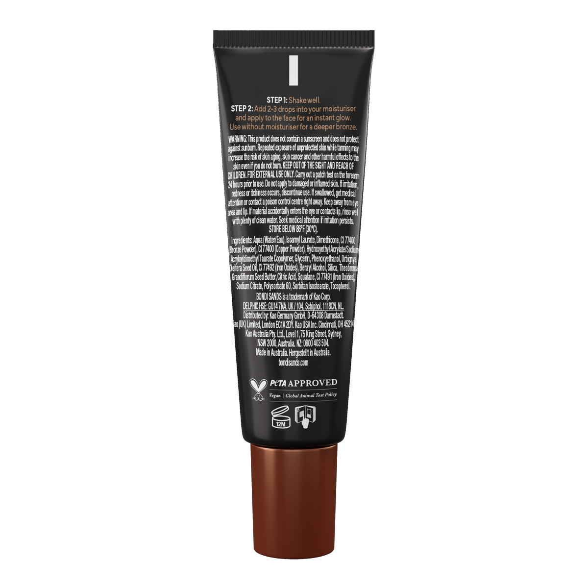 Bondi Sands GLO Instant Bronzer Face Serum 30mL