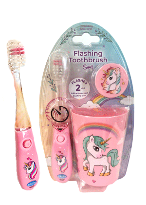 b-brite Flashing Toothrush Set