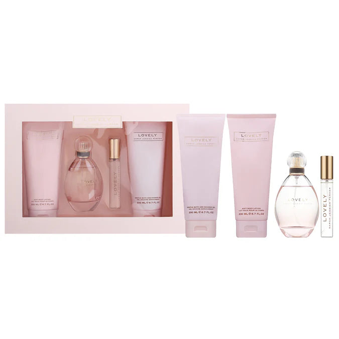 Sarah Jessica Parker Lovely EDP 100ml 4pc Set