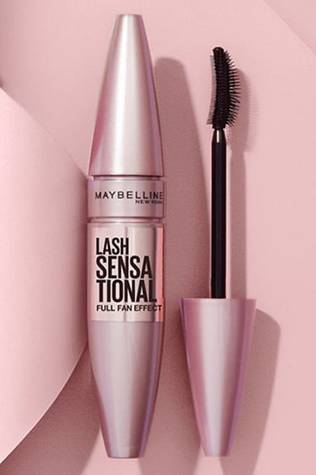Maybelline Lash Sensational Washable Mascara Blackest Black
