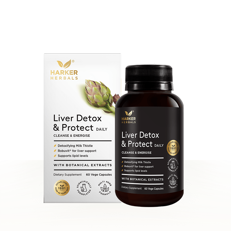 Harker Herbals Liver Detox & Protect Vege Caps 60s