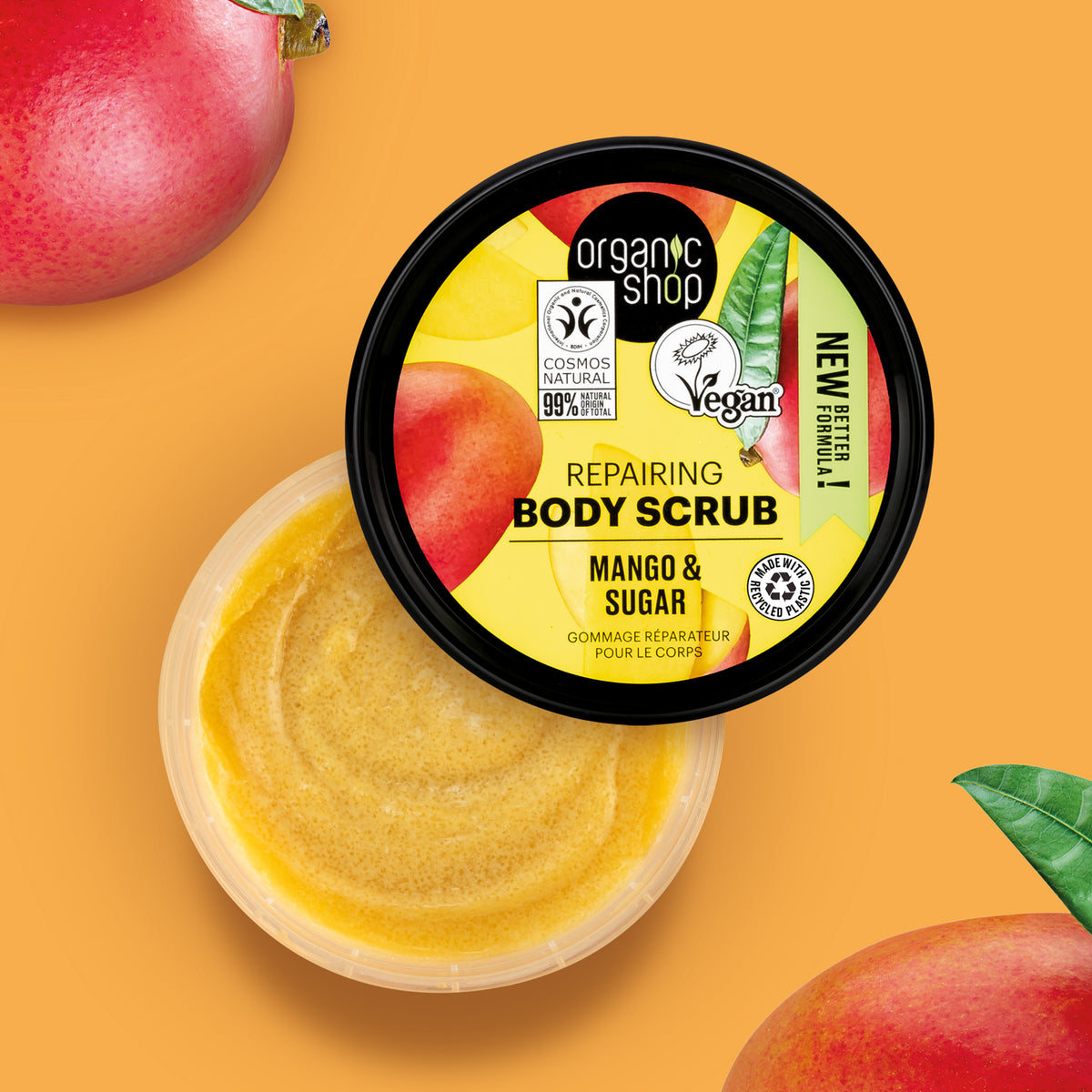 ORGANIC SHOP Body Scrub Mango & Sugar 250ml